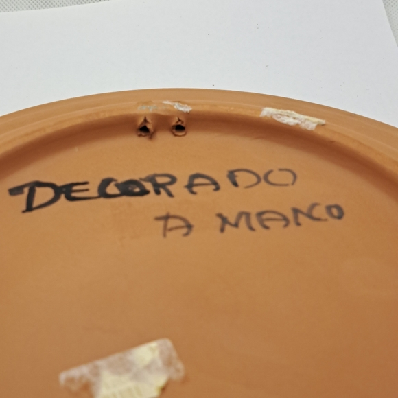 Vintage Art Studio Pottery Plate. - Picture 5 of 5